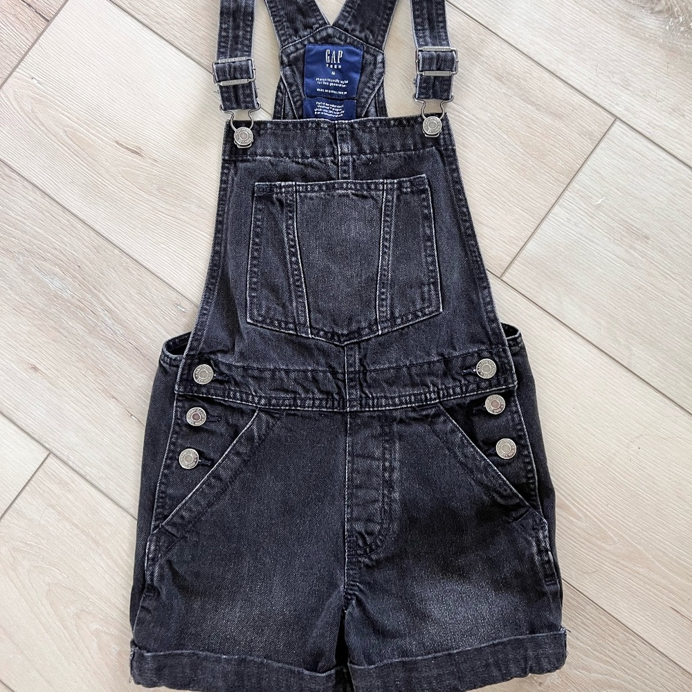 Gap Denim Girl Overalls M Shorts